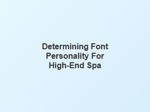 Elevating Luxury Spa Branding with Timeless Fonts